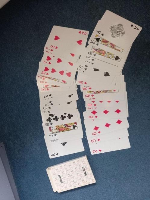 extra grote speelkaarten 11,5 x 18 cm, Hobby en Vrije tijd, Gezelschapsspellen | Kaartspellen, Zo goed als nieuw, Ophalen of Verzenden