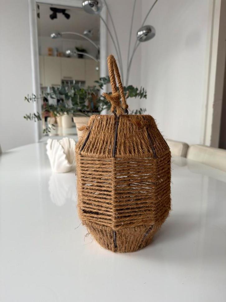 Rotan Lantaarn - Sfeervolle Verlichting, Antiek en Kunst, Antiek | Kandelaars, Overige materialen, Ophalen