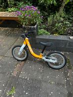 Woom 1 kinderfiets geel, Ophalen, Gebruikt, Minder dan 16 inch