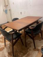 Vintage eettafel uitschuifbaar, Ophalen, O, O, Teakhout