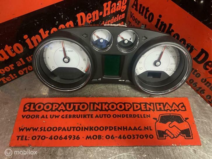 Peugeot 308 ('07-'15) 1.6 VTI Tellerhuis - 9665107580, Auto-onderdelen, Dashboard en Schakelaars, Gebruikt, Ophalen of Verzenden