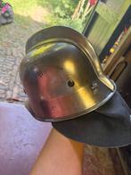 Antieke Metalen Helm - Brandweer/Militair Vermoeden (oud mod, Ophalen of Verzenden