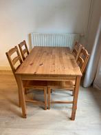 Tafel met stoelen, Ophalen, Gebruikt, 4 tot 6 stoelen