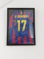 Ingelijst gesigneerd shirt Van Bommel - Barcelona CL 2006, Shirt, Zo goed als nieuw, Ophalen, Buitenlandse clubs