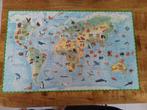 Puzzle Observation dieren op de wereld puzzel, Hobby en Vrije tijd, Ophalen of Verzenden, Minder dan 500 stukjes, Zo goed als nieuw