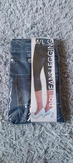 Capri Jeans Legging Maat M/L, Legging, Blauw, Nieuw, Maat 40/42 (M)