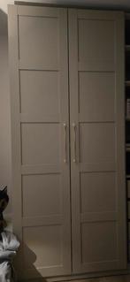 IKEA Pax Deur Grijs Beige - Zonder Knop, Ophalen, 50 tot 100 cm, 200 cm of meer