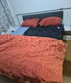 bed, Ophalen, Wit, Tweepersoons, Zo goed als nieuw