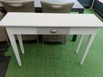 Mooie Sidetable wit met grijs, Huis en Inrichting, Tafels | Sidetables, Ophalen, 100 tot 150 cm, Zo goed als nieuw, 25 tot 50 cm