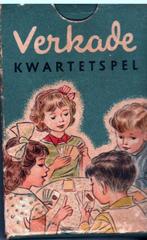 Verkade kwartetspel (curiosa), Verzamelen, Speelkaarten, Jokers en Kwartetten, Ophalen of Verzenden, Gebruikt, Kwartet(ten)