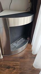 Bio Ethanol Haard RVS Hoekopstelling, Ophalen, Gebruikt, Vrijstaande haard, Gelhaard