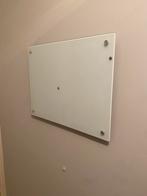 Glazen magnetisch whiteboard 60x45cm, Ophalen, Zo goed als nieuw, Magneetbord