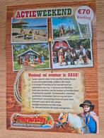 Kortingscode weekendverblijf Ponypark City, Drie personen of meer, Kortingskaart