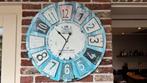 Wandklok klok 60 cm, Huis en Inrichting, Woonaccessoires | Klokken, Ophalen, Zo goed als nieuw, Wandklok
