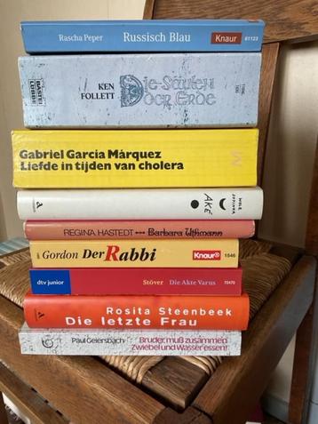 9 boeken in de Duitse taal  zie foto. beschikbaar voor biedingen