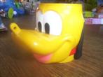 Disney Pluto kunststof (ijs)beker Nestle, Ophalen of Verzenden, Goofy of Pluto, Zo goed als nieuw, Beeldje of Figuurtje