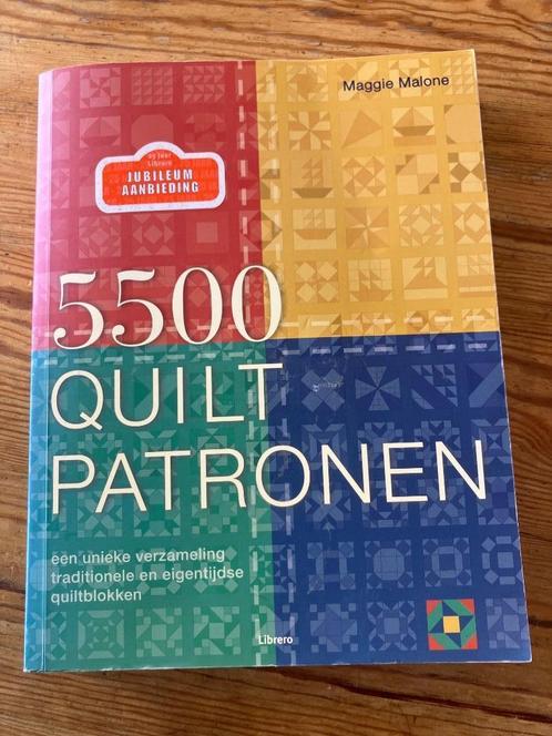 5500 Quilt patronen, Boeken, Hobby en Vrije tijd, Zo goed als nieuw, Borduren en Naaien, Ophalen of Verzenden
