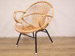 Rohé Rotan Vintage Fauteuil - Jaren '60, Huis en Inrichting, Stoelen, Ophalen of Verzenden