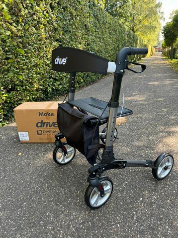 4x rollator NIEUW in doos DRIVE moka lichtgewicht opvouwbaar beschikbaar voor biedingen