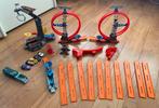 Hotwheels, 2 loopings,10 baandelen en overige onderdelen, Gebruikt, Ophalen of Verzenden, Onderdelen, Handmatig