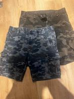 2 Korte Broeken - Camouflage, Ophalen of Verzenden, Gedragen, Maat 56/58 (XL), Overige kleuren
