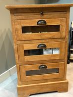 Teak ladekastje, Ophalen, Gebruikt, 100 tot 150 cm, Teakhout