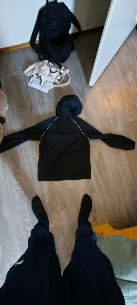 Adidas jas, Ophalen of Verzenden, Zo goed als nieuw, Overige maten, Zwart