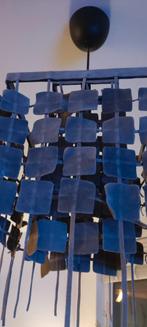 Yaya Home Lampenkap Grijs Suede + Pendel, Huis en Inrichting, 25 tot 50 cm, Ophalen of Verzenden, Zo goed als nieuw, Modern