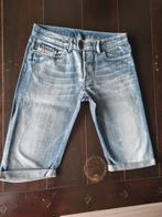 ZGAN CLASSIC DIESEL RABOX SELVEDGE JEANS SHORT SIZE 34, Ophalen of Verzenden, Zo goed als nieuw, Blauw, W33 - W34 (confectie 48/50)