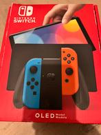 Nintento Switch OLED alles in DOOS‼️‼️, Ophalen, Zo goed als nieuw, Met 1 controller, Switch OLED