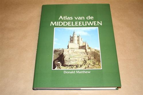 Atlas van de Middeleeuwen. Grote uitgave, veel ill., Boeken, Geschiedenis | Wereld, Zo goed als nieuw, Europa, 14e eeuw of eerder