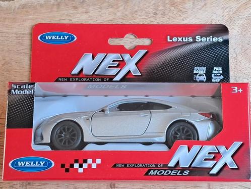 Welly Nex Lexus RC F champagne nieuw in verpakking, Hobby en Vrije tijd, Modelauto's | 1:43, Nieuw, Auto, Overige merken, Ophalen of Verzenden