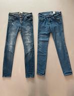Skinny low rise set van 4 mt 31/32, Ophalen of Verzenden, Gedragen, Blauw, W30 - W32 (confectie 38/40)