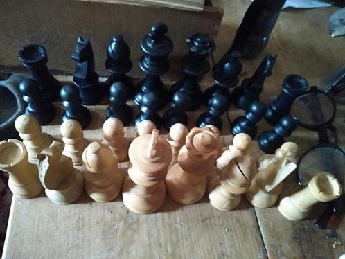 HoMas Schaakspel STAUNTON, variant E, compleet, van hout, Hobby en Vrije tijd, Gezelschapsspellen | Bordspellen, Zo goed als nieuw