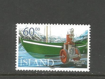 IJsland Mi. 1002, Ophalen of Verzenden, IJsland, Gestempeld