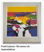 Zeefdruk De natuur als inspiratiebron, Antiek en Kunst, Ophalen
