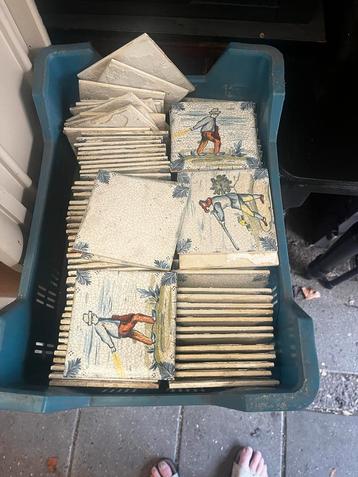 Replica Tichelaar Makkum Tegels (ca. 100 jaar) beschikbaar voor biedingen
