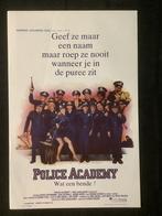 POLICE ACADEMY   filmposter   36-54 cm   1984, Ophalen of Verzenden, Zo goed als nieuw, Rechthoekig Staand, Film en Tv