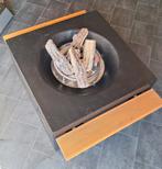 Mooie happy cocooning gas vuurtafel met zijtafels, Tuin en Terras, Vuurtafels, Ophalen