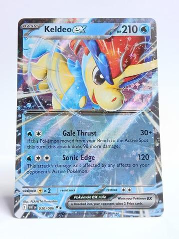 Pokémon - WHTEN - White Flare - Keldeo - 030/086 - ex beschikbaar voor biedingen