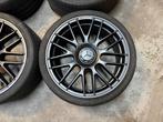 ✅19 inch Mercedes ///AMG GT A C E klasse velgen 5x112 CLA 63, Auto-onderdelen, Banden en Velgen, 19 inch, Gebruikt, Banden en Velgen