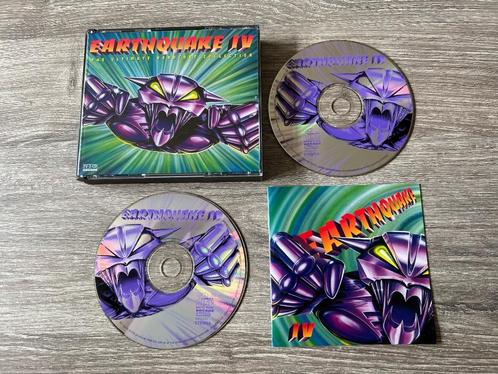 ID&T Earthquake 4 Oldschool Hardcore Thunderdome, Cd's en Dvd's, Cd's | Dance en House, Zo goed als nieuw, Dance Populair, Ophalen of Verzenden