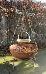 Vuurschaal / Barbecue (kadai firepit), Tuin en Terras, Vuurkorven, Ophalen, Gebruikt, Vuurkorf