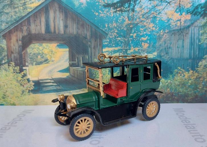 1:43 Benz 8/18 HP Landaulet 1910; Ziss #23, Hobby en Vrije tijd, Modelauto's | 1:43, Gebruikt, Auto, Overige merken, Ophalen of Verzenden