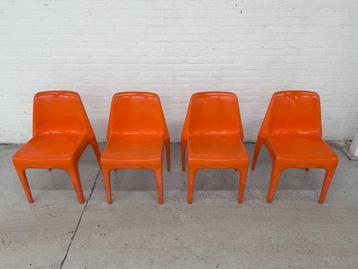 4 Space Age Albert Brokopp Voor Wesifa Designer Chairs beschikbaar voor biedingen