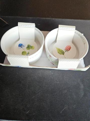 Marjolein Bastin Wildflowers Giftset 2 Ramekins 9,50cm nieuw beschikbaar voor biedingen