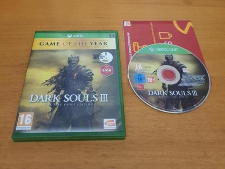 OPRUIMEN | XBOX ONE | Dark Souls III The Fire Fades Edition, Spelcomputers en Games, Games | Xbox One, Gebruikt, Role Playing Game (Rpg)