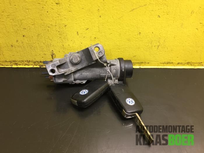 Kontaktslot + Sleutel van een Volkswagen Polo, Auto-onderdelen, Overige Auto-onderdelen, Volkswagen, Gebruikt, 6 maanden garantie