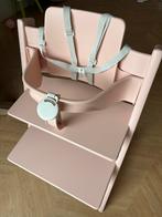 Stokke Tripp Trapp Babyset + Riem, Ophalen, Zo goed als nieuw, Meegroeistoel, Gordel(s)