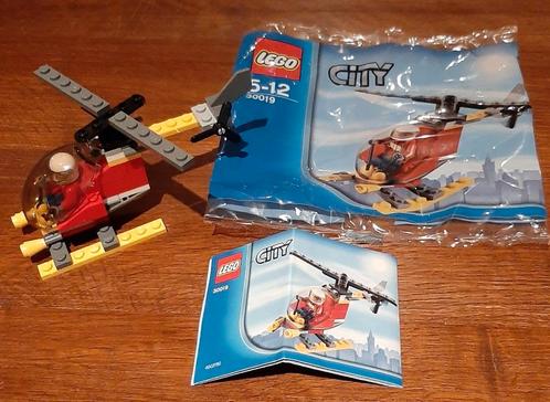 Lego City 30019 Helicopter + Piloot (Polybag), Kinderen en Baby's, Speelgoed | Duplo en Lego, Zo goed als nieuw, Lego, Complete set